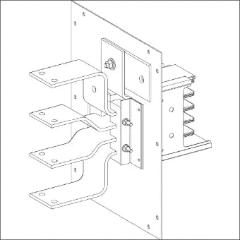 SCHNEIDER KSA630AE4 Voedingskast railkoker 338 mm