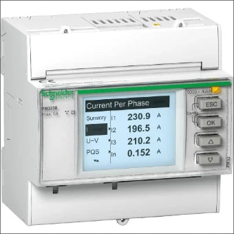 SCHNEIDER METSEPM3200 Multifunctionele paneelmeter 90 mm