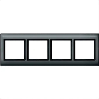 SCHNEIDER MTN400414 Abdeckrahmen Schalterprogramm 11.6 mm