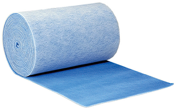 Mundofan Filtermatte HPR 20 weiß/blau ISO Coarse 60 %, Synthetik, Filterklasse G4, Rolle 1 x 20 m KF04031