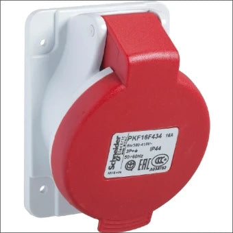 SCHNEIDER PKF16F435 CEE-contactdoos, aanbouw