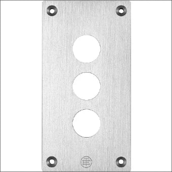 SCHNEIDER XAPE303 Inbouwplaat Drucktaster/signaallamp 72 mm