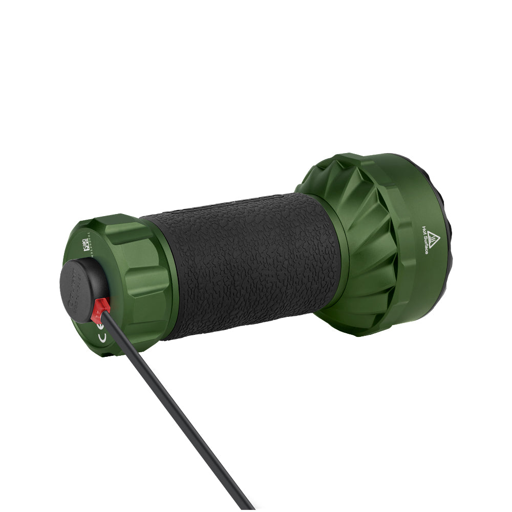 OLight Marauder Mini OD green Professionelle LED Taschenlampe mit Flut- und Fernlicht