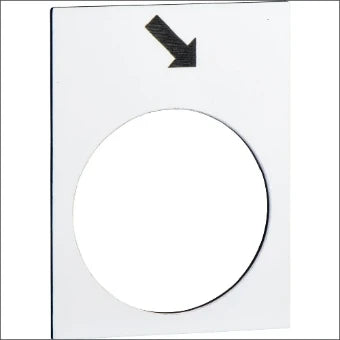 SCHNEIDER ZB2BY4913 Beschriftungsschild fuer Drucktaster/signaallamp 40 mm