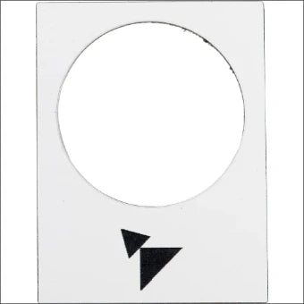 SCHNEIDER ZB2BY4915 Beschriftungsschild fuer Drucktaster/signaallamp 40 mm