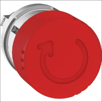 SCHNEIDER ZB4BS834 Drucktaster frontelement (paddenstoel)