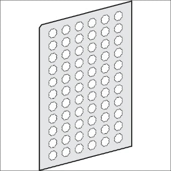 SCHNEIDER ZBY1101 Beschriftungsschild fuer Drucktaster/signaallamp