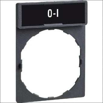 SCHNEIDER ZBY2178 Beschriftungsschild fuer Drucktaster/signaallamp 30 mm