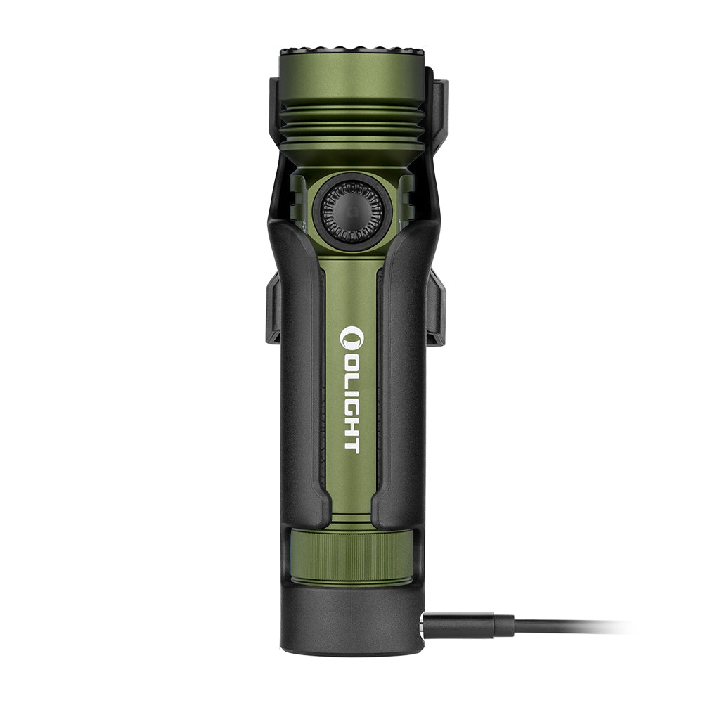 OLight Seeker 4 Pro Professionelle LED Taschenlampe in OD Green