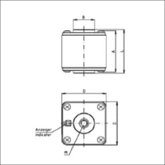 SIBA 2067032.550 NH-Sicherungseinsatz