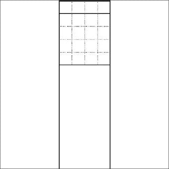 SIEDLE 200023137-00 Communicatie-zuil 1344 mm