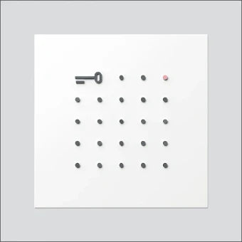 SIEDLE 210008429-00 Functiemodule deurcommunicatie 99 mm