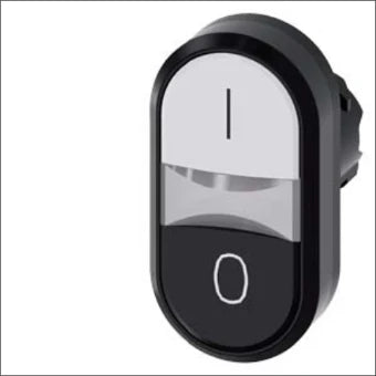 SIEMENS 3SU10013AB610AK0 Drucktaster-Frontteil