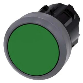 SIEMENS 3SU10300AB400AA0 Drucktaster-Frontteil