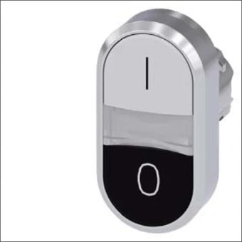 SIEMENS 3SU10513AB610AK0 Drucktaster-Frontteil