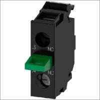 SIEMENS 3SU15000AA100AA0 Adapter Drucktaster/signaallamphouder