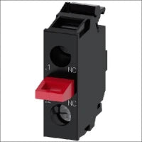 SIEMENS 3SU15000AA100AA0 Adapter Drucktaster/signaallamphouder