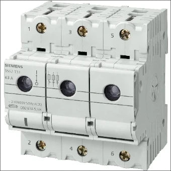 SIEMENS 5SG7163 D0-zekering patroonLasttrennschalter