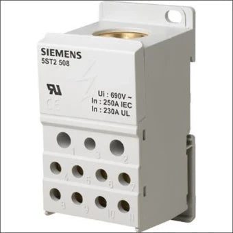 SIEMENS 5ST2508 Durchgangsreihenklemme 45 mm