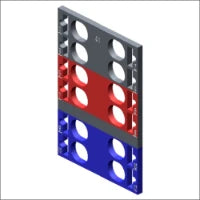 SIEMENS 6ES71936BP200BB1 Veldbus, dec. periferie - montageframe 20 mm
