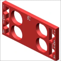 SIEMENS 6ES71936BP200BB0 Veldbus, dec. periferie - montageframe 20 mm