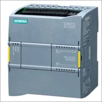 SIEMENS 6ES72121AF400XB0 PLC basiseenheid 90 mm
