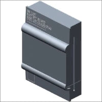 SIEMENS 6ES72121HE400XB0 PLC basiseenheid 90 mm