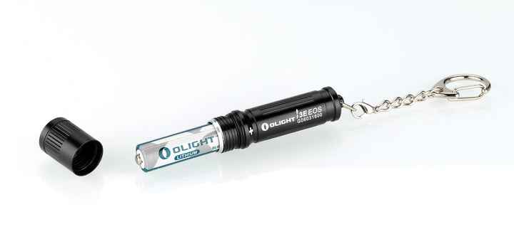 Olight I3T EOS - Kompakte EDC-Taschenlampe mit taktischem Heckschalter