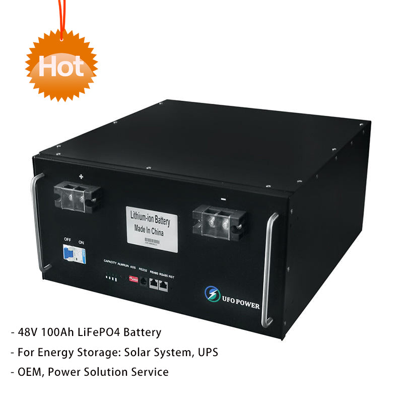 Shenzhen UFO Power Technology Co., Ltd. - Speicher - 48V 200AH LFP Battery U-T48200 - Art. 17477