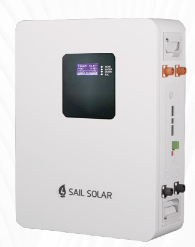 48V 200Ah Wall-Mounted Lithium Battery 48,2V 200AH 9,6KWH - Art. 38110