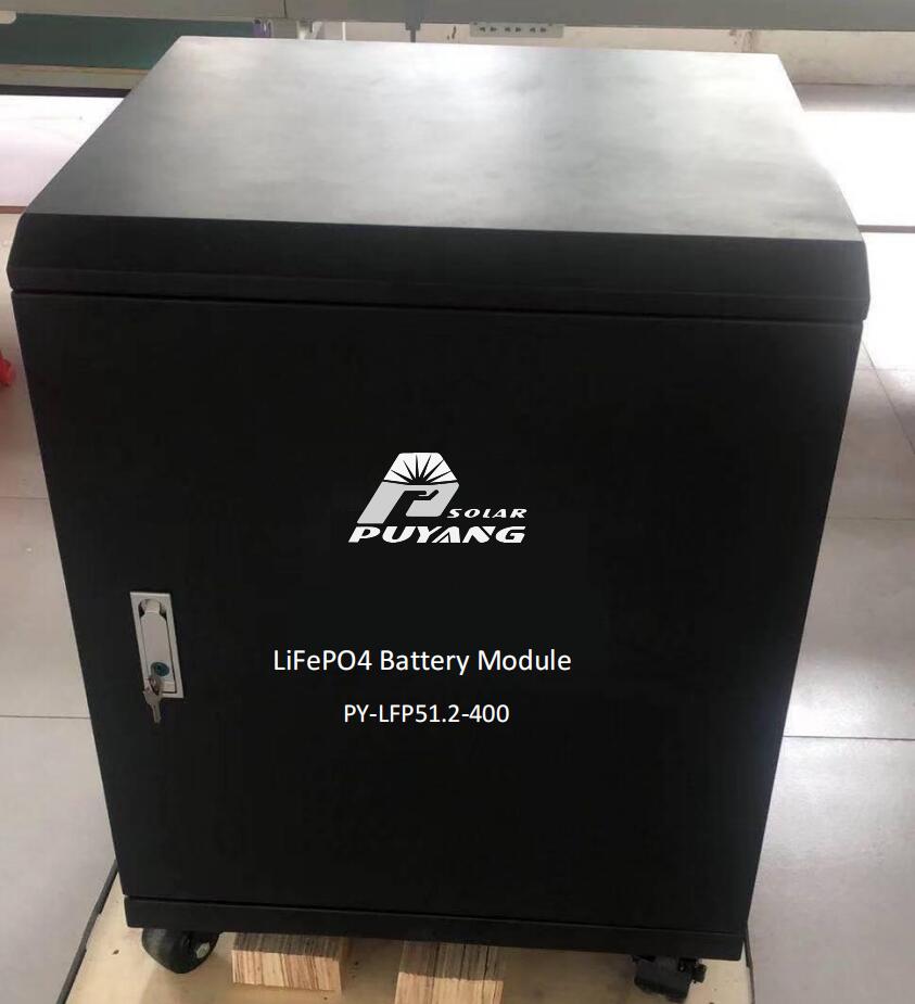 Shenzhen Puyang Solar Co., Ltd. - Speicher - 48V 400AH LiFePO4 Battery PY-LFP51,2-400 - Art. 19830