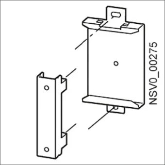 SIEMENS BVP:034262 Bevestigingssysteem railkoker