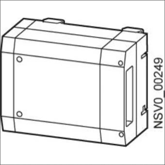 SIEMENS BVP:034265 Aftakkast railkoker 195 mm