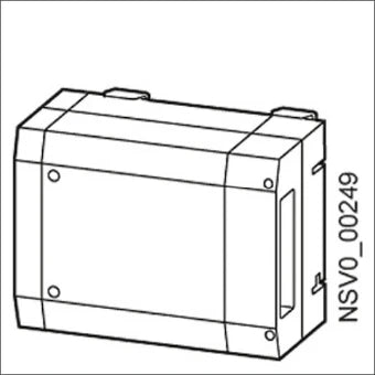 SIEMENS BVP:034264 Aftakkast railkoker 195 mm