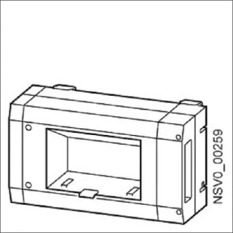 SIEMENS BVP:233571 Aftakkast railkoker 265 mm