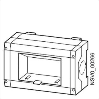 SIEMENS BVP:034289 Aftakkast railkoker 245 mm
