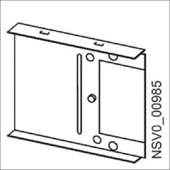 SIEMENS BVP:611071 Bevestigingssysteem railkoker