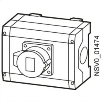 SIEMENS BVP:660809 Aftakkast railkoker 175 mm