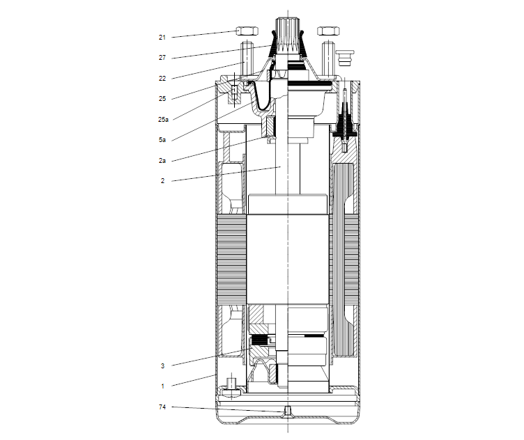 GRUNDFOS Unterwasserpumpe SP 1A-36 Nr. 08102B36