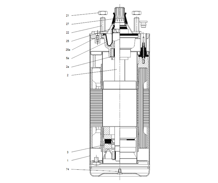 GRUNDFOS Unterwasserpumpe SP 46-2BB Nr. 15A019D2
