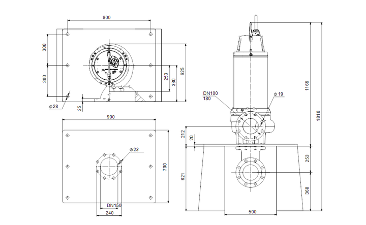 GRUNDFOS Tauchmotorpumpe SE1.85.100.185.4.52H.N.51D.A Nr. 99776291