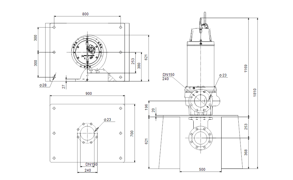 GRUNDFOS Tauchmotorpumpe SE1.95.150.220.4.52H.N.51D.A Nr. 99776423