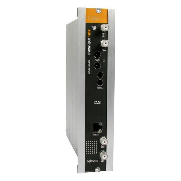 TELEVES Deutschland Umsetzer UQQA-S2-T T-0X-TWIN DVB-S2 in QAM -Art. 563001
