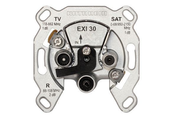 KATHREIN Digital Systems Sat-Einzelanschlussdose EXI 30 3fach -Art. 21110024
