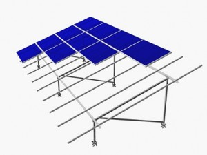 TreeSystem S.R.L - Montagesysteme - 4 Modules Horizontal Rows 4 Modules Horizontal Rows - Art. 8417