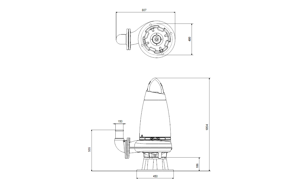 GRUNDFOS Tauchmotorpumpe SE1.100.150.55.A.Ex.4.51D.B Art. 96177695