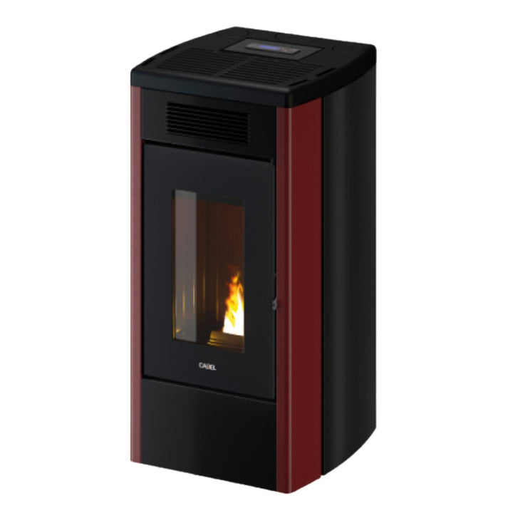 Cadel Atena Plus 12 luftgeführt, kanalisierbar – Pelletofen, 12 kW, WLAN