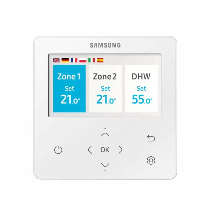 Samsung EHS Mono HT Quiet – Luft-Wasser-Wärmepumpe (Monoblock), 8 kW, R32, A++, Wechselstrom