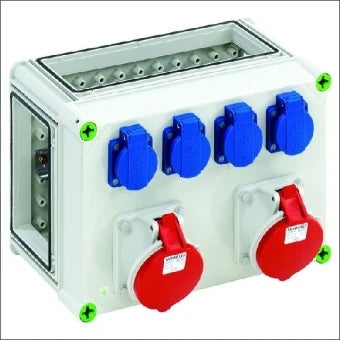 SPELSBERG 01049101 CEE-contactdoos combinatie (IEC 60309) 220 mm