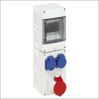 SPELSBERG 72831201 CEE-contactdoos combinatie (IEC 60309) 400 mm